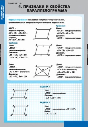 Геометрия 7-11 кл. (10 табл.)